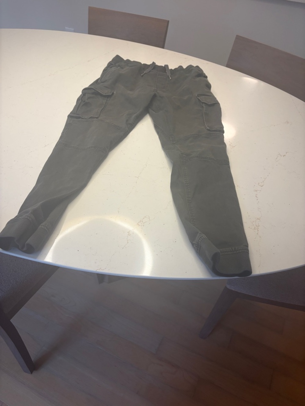 H&M Olive Cargo Joggers with Utility Pockets